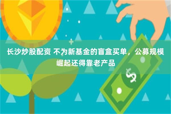 长沙炒股配资 不为新基金的盲盒买单，公募规模崛起还得靠老产品