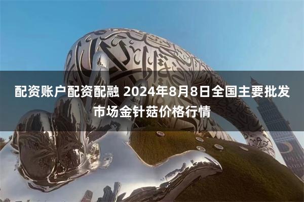 配资账户配资配融 2024年8月8日全国主要批发市场金针菇价格行情