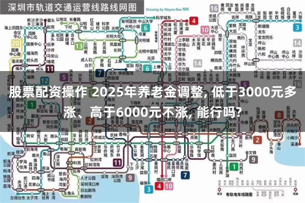 股票配资操作 2025年养老金调整, 低于3000元多涨、高于6000元不涨, 能行吗?